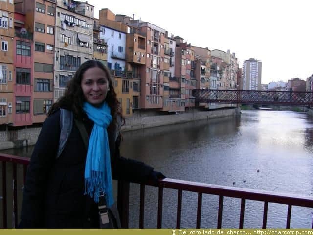 Con el rio de Girona