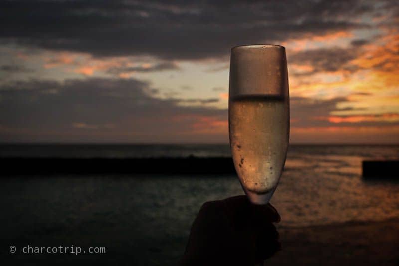 Sparkling wine at Hotel OBLU by Atmosphere at Helengeli