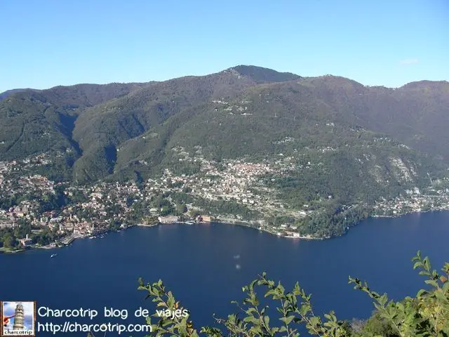 Vista del Lago de Como