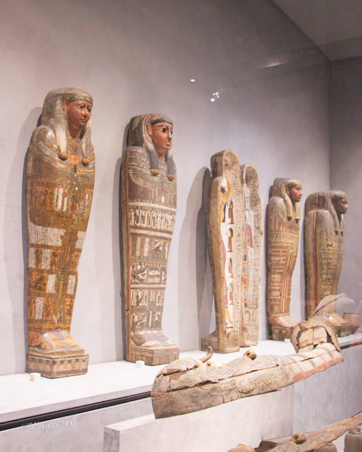 Museo Bellas Artes de Lyon, sarcofagos egipcios