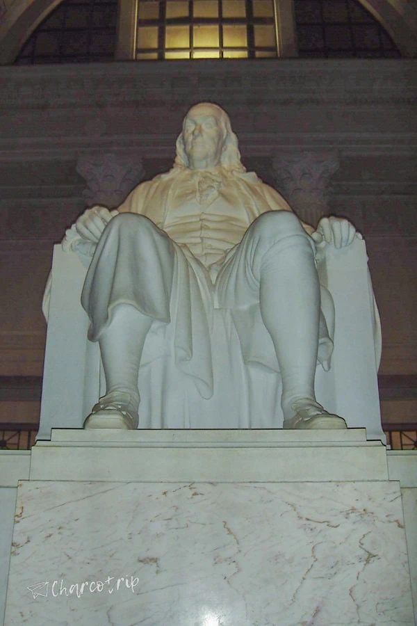Estatua de Benjamín Franklin