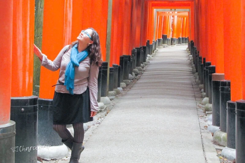 Walking in Fushimi Inari