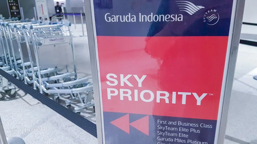 Garuda Indonesia sky priority