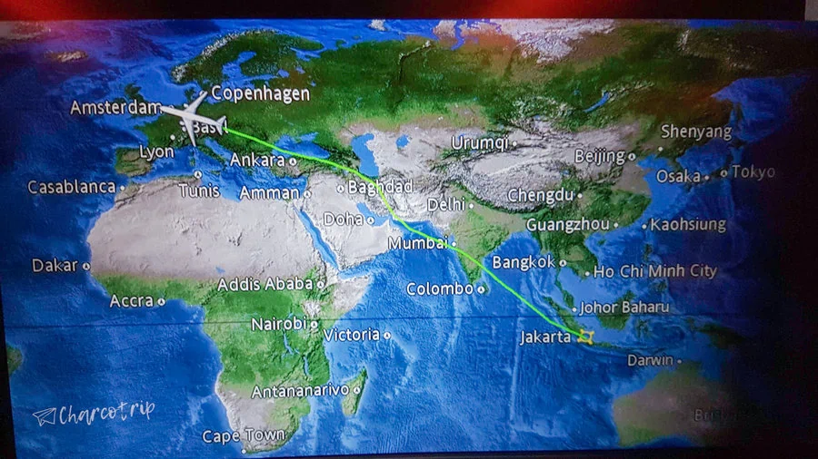 Map Garuda Indonesia