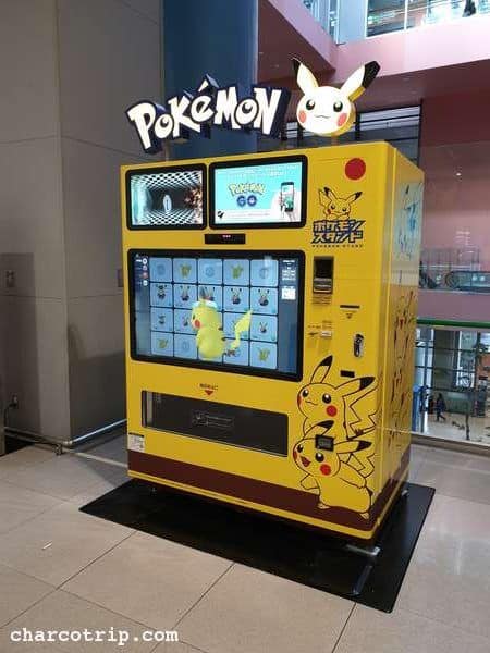 Maquinita de Pikachu en Aeropuerto Kansai