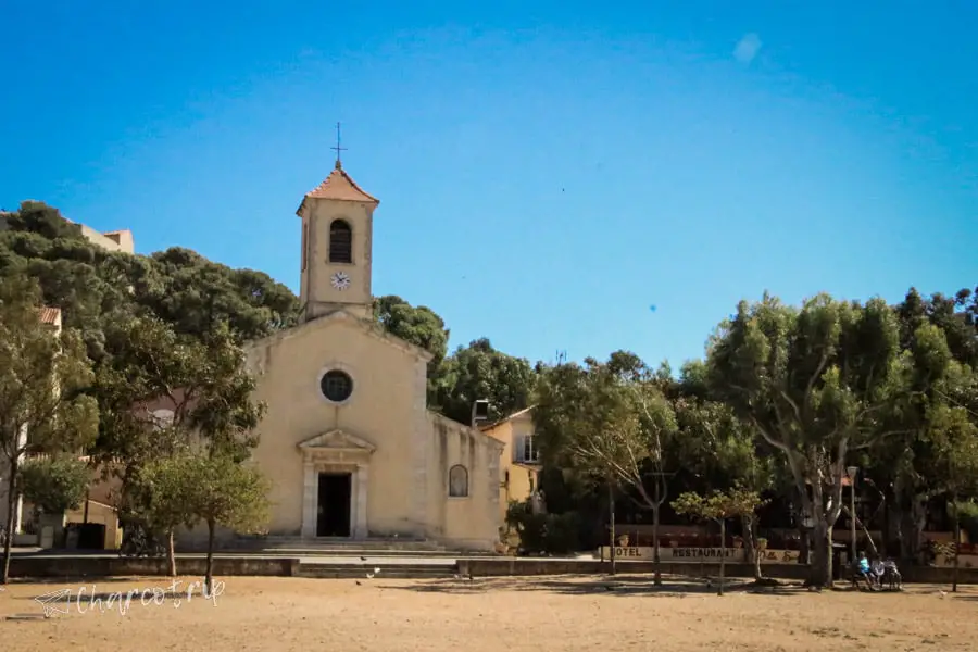 Porquerolles church