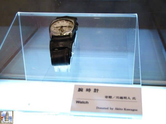reloj museo hiroshima