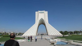 Visiting Azadi Tower, a symbol in Teheran